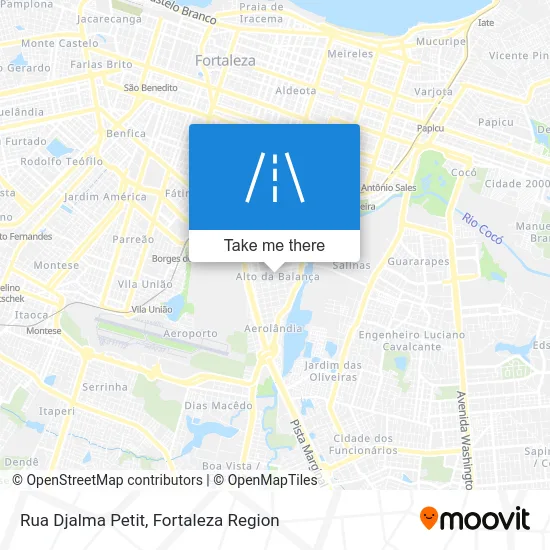 Rua Djalma Petit map