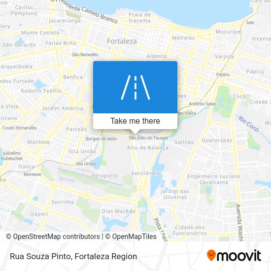 Rua Souza Pinto map