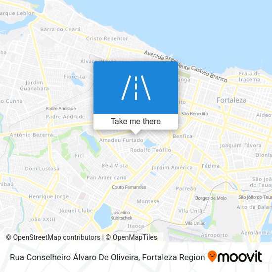 Rua Conselheiro Álvaro De Oliveira map