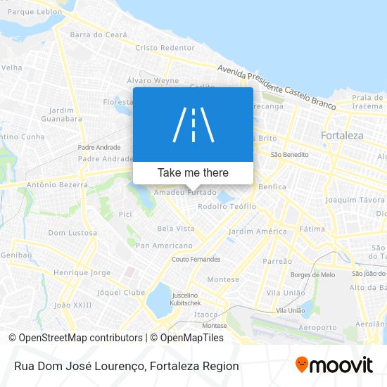 Rua Dom José Lourenço map