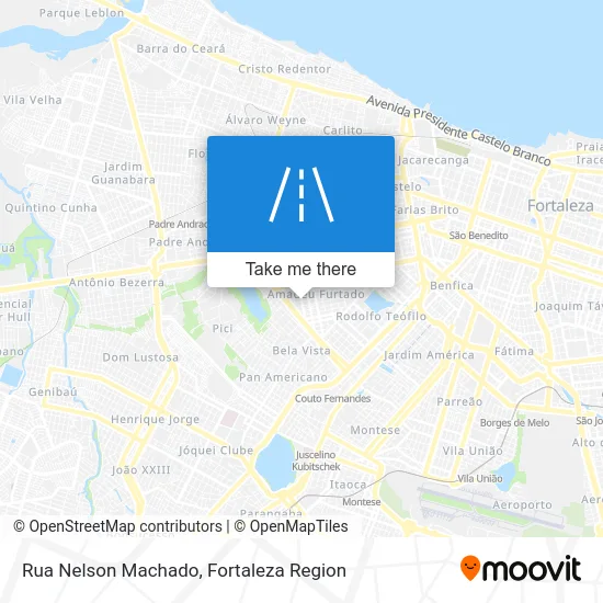 Rua Nelson Machado map