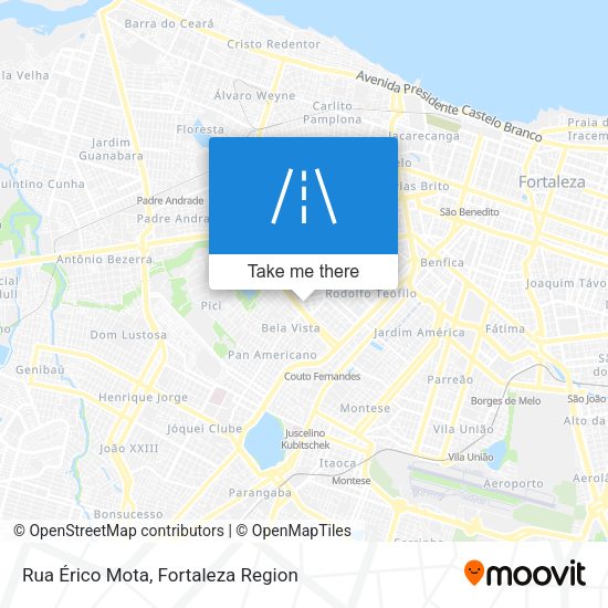 Rua Érico Mota map