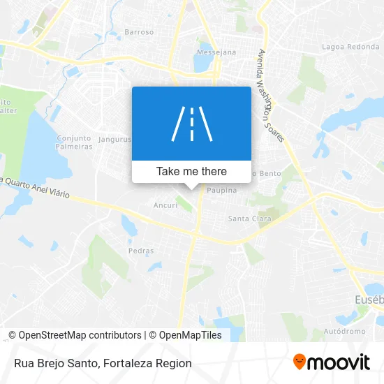 Rua Brejo Santo map