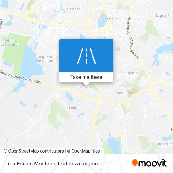 Rua Edésio Monteiro map