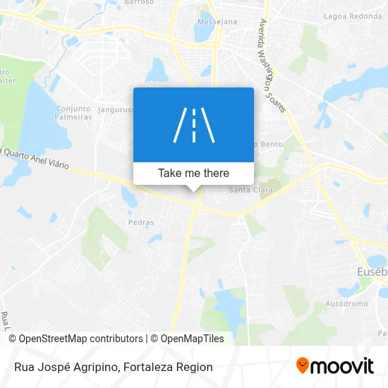 Rua Jospé Agripino map