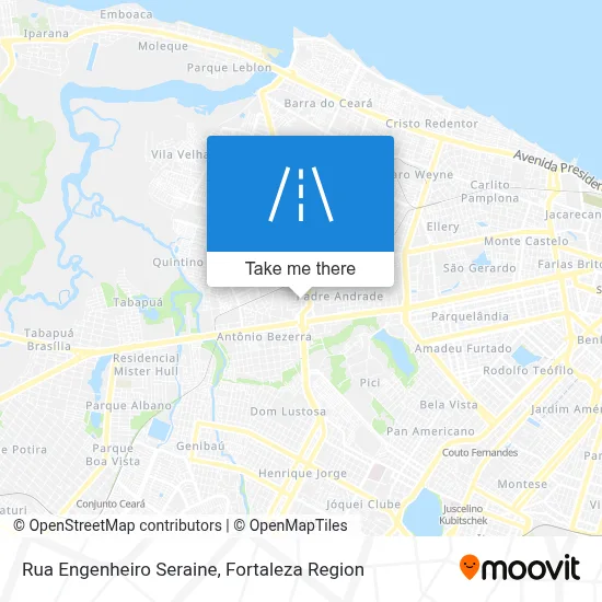 Rua Engenheiro Seraine map