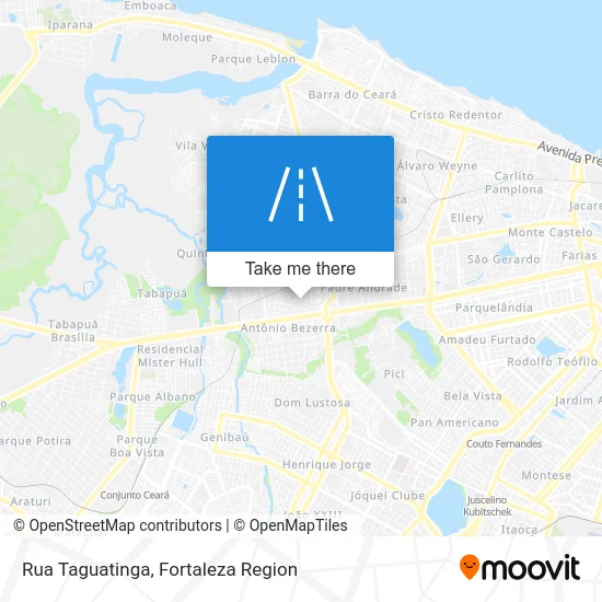 Rua Taguatinga map