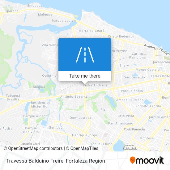 Travessa Balduíno Freire map