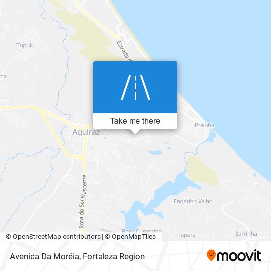 Mapa Avenida Da Moréia