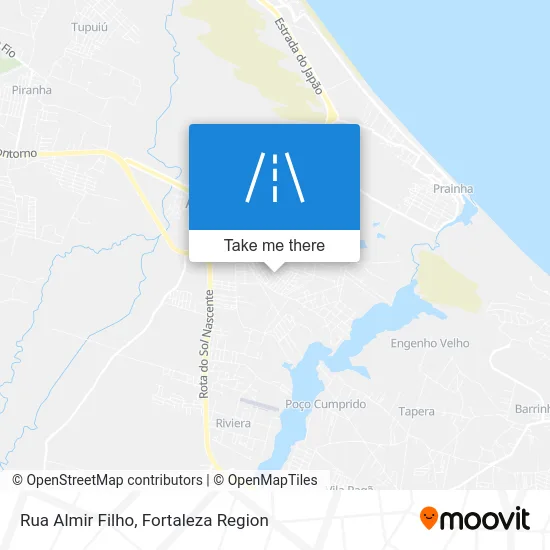 Rua Almir Filho map