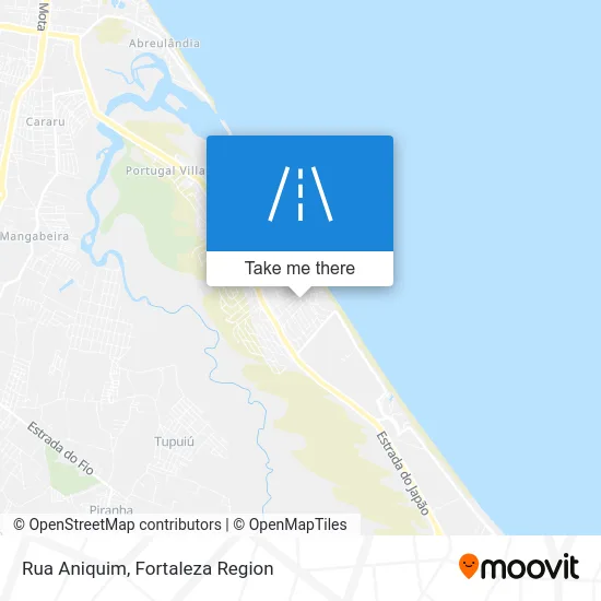 Rua Aniquim map