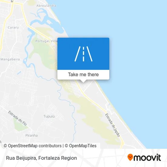 Rua Beijupira map