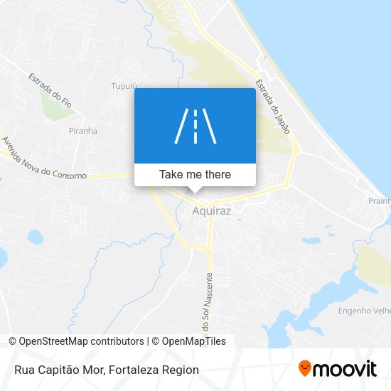 Rua Capitão Mor map