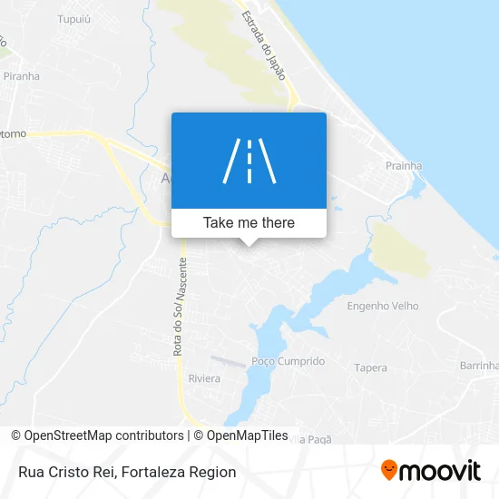 Rua Cristo Rei map
