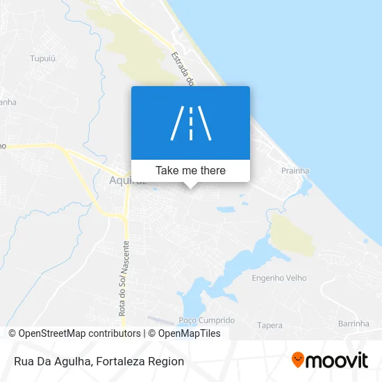 Rua Da Agulha map