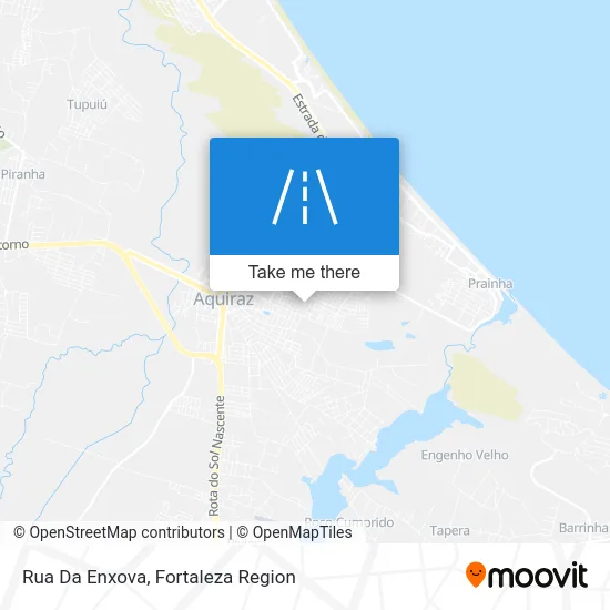 Rua Da Enxova map