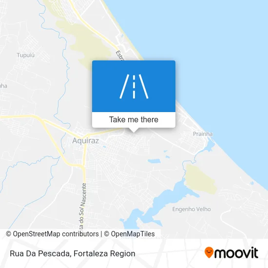 Rua Da Pescada map