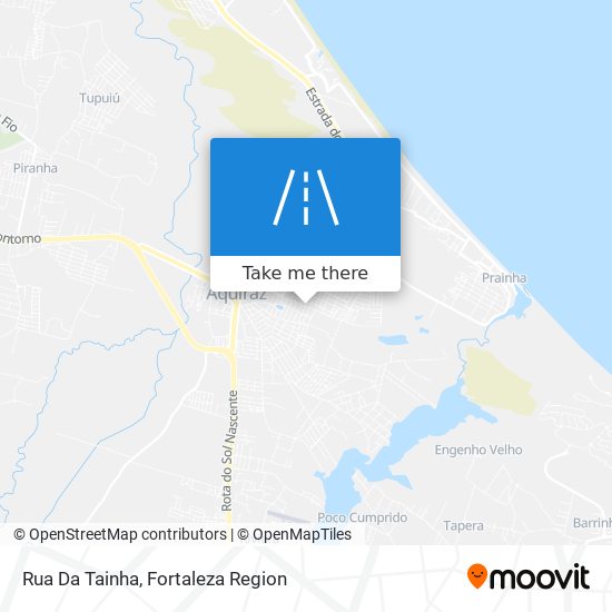 Mapa Rua Da Tainha