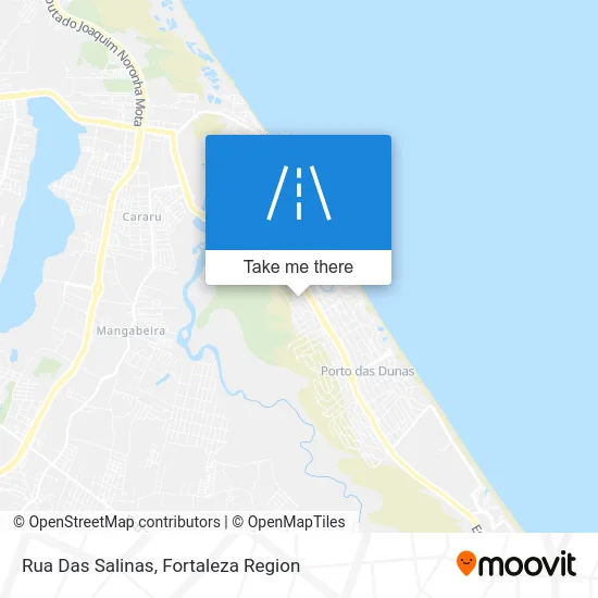 Rua Das Salinas map