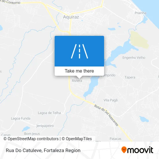 Rua Do Catuleve map