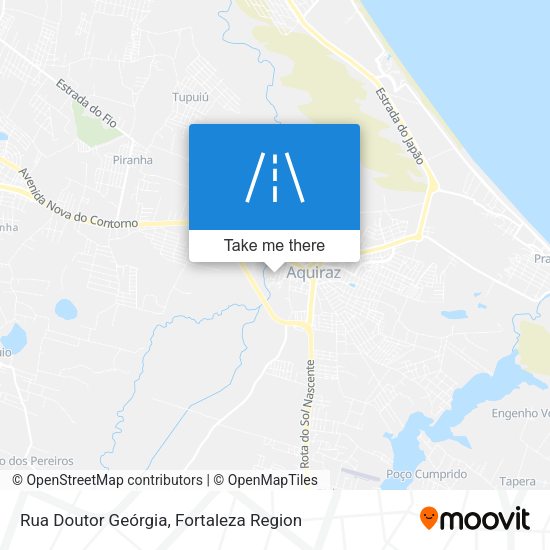 Rua Doutor Geórgia map