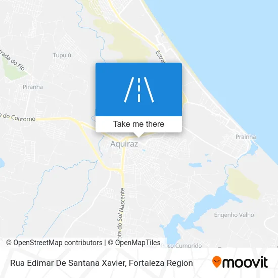 Rua Edimar De Santana Xavier map