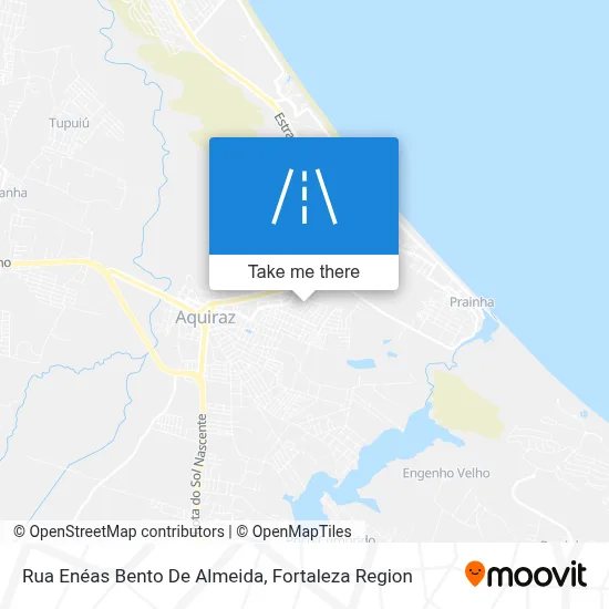 Rua Enéas Bento De Almeida map