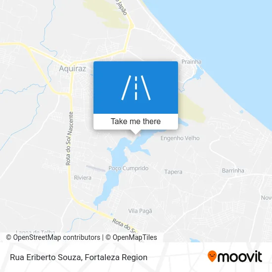 Rua Eriberto Souza map