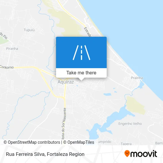Rua Ferreira Silva map
