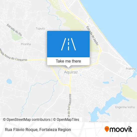 Rua Flávio Roque map