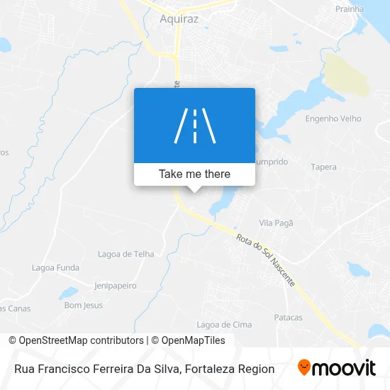 Rua Francisco Ferreira Da Silva map