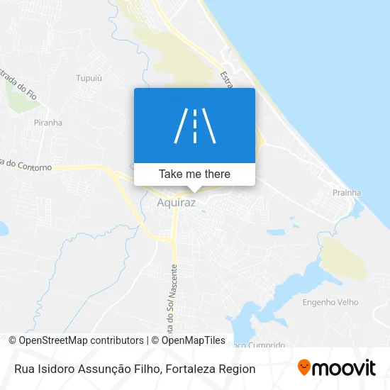 Rua Isidoro Assunção Filho map