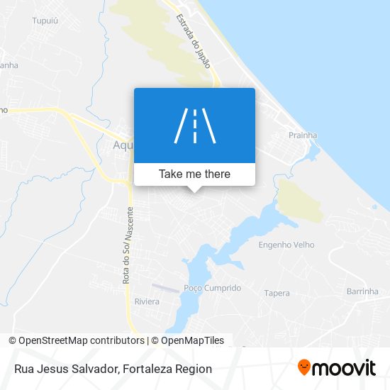 Rua Jesus Salvador map