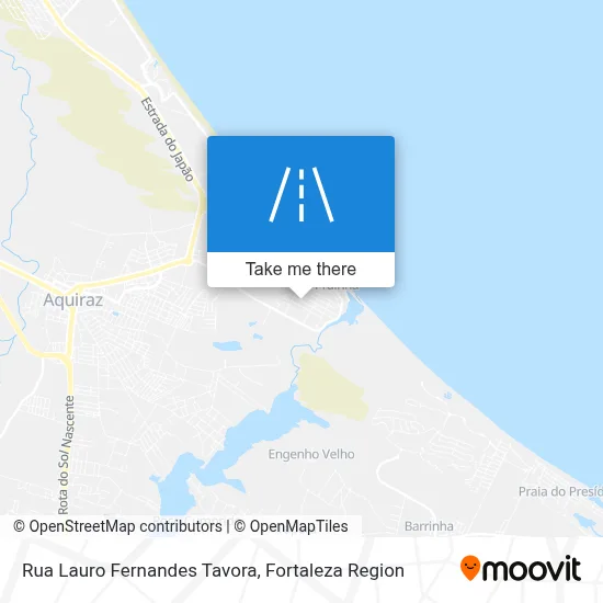 Rua Lauro Fernandes Tavora map