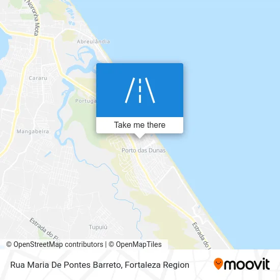 Rua Maria De Pontes Barreto map