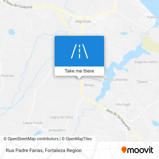Rua Padre Farias map