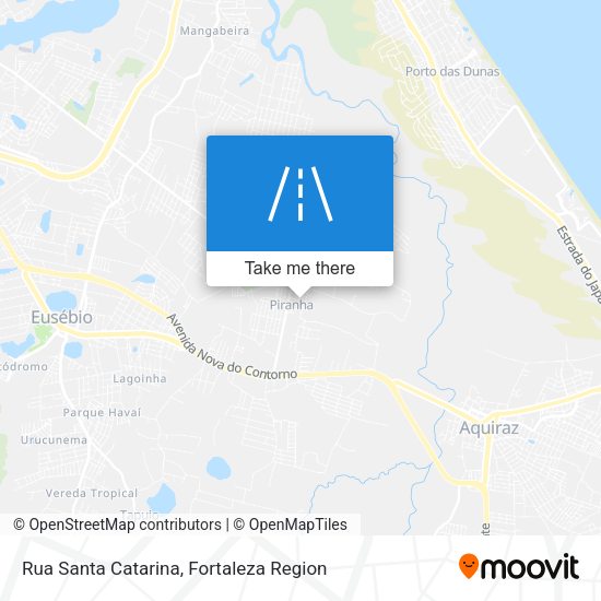 Rua Santa Catarina map