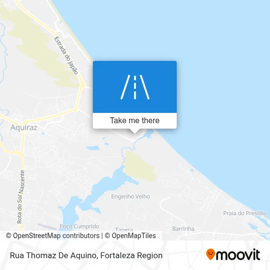 Rua Thomaz De Aquino map