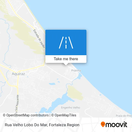 Rua Velho Lobo Do Mar map