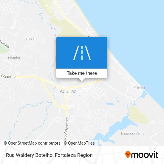Rua Waldery Botelho map