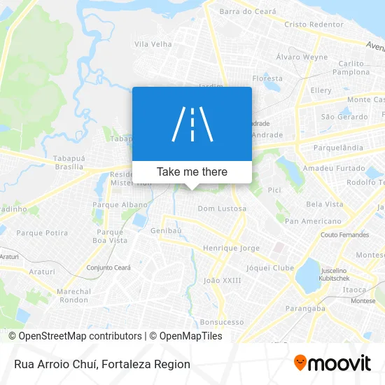 Rua Arroio Chuí map