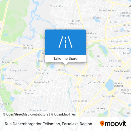 Rua Desembargador Felismino map