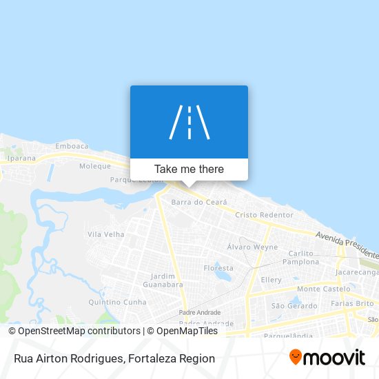 Rua Airton Rodrigues map