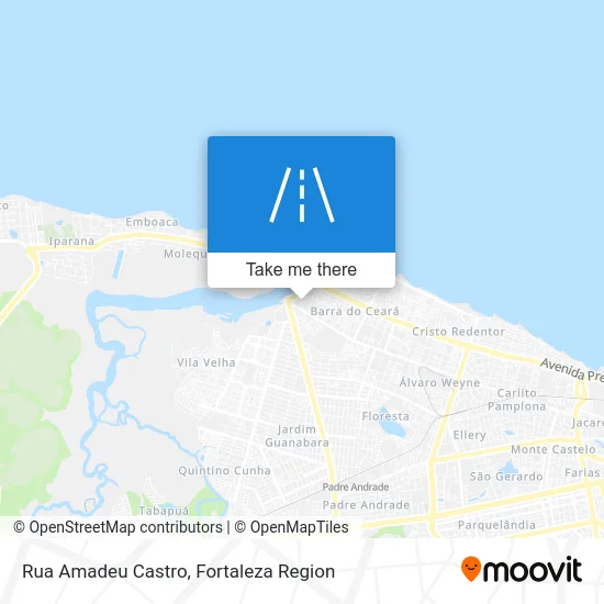 Rua Amadeu Castro map