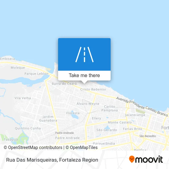 Rua Das Marisqueiras map