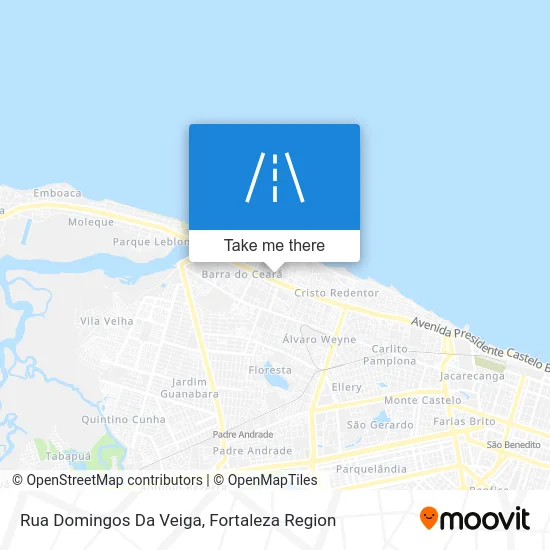 Rua Domingos Da Veiga map