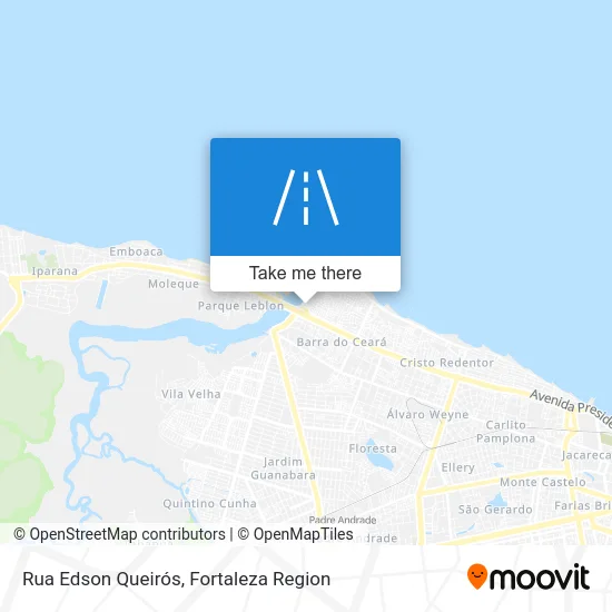 Rua Edson Queirós map