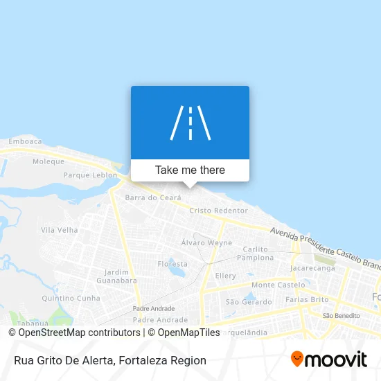 Rua Grito De Alerta map