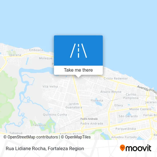 Rua Lidiane Rocha map