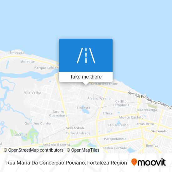 Rua Maria Da Conceição Pociano map